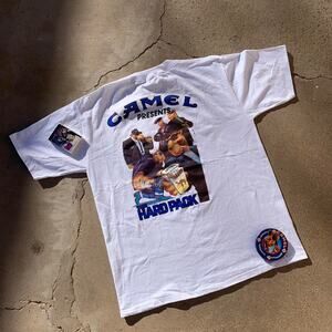 Vintage 1991 Joe Camel Hard Pack Promo T-Shirt